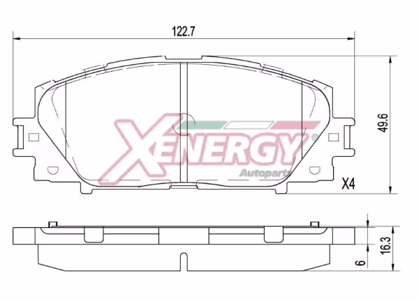 Kit pastiglie freno, Freno a disco