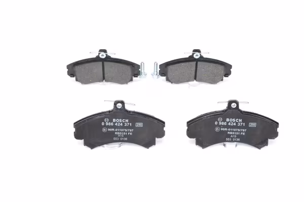 BOSCH Kit pastiglie freno, Freno a disco