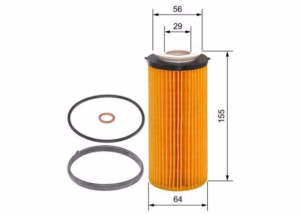 BOSCH Filtro olio