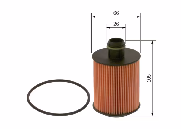 BOSCH Filtro olio