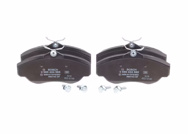 BOSCH Kit pastiglie freno, Freno a disco