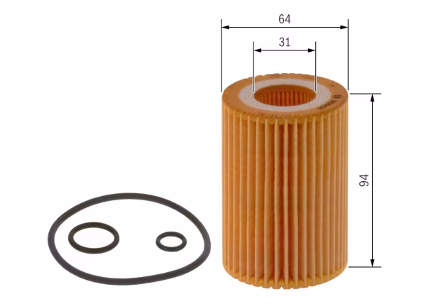 BOSCH Filtro olio