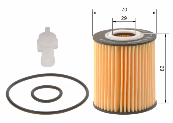 BOSCH Filtro olio