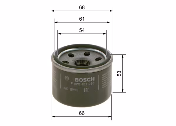 BOSCH Filtro olio