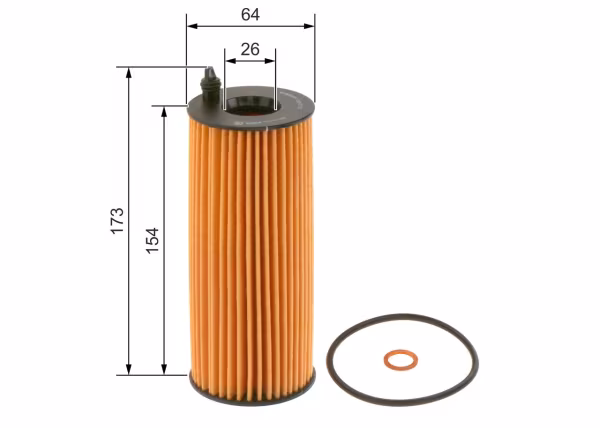 BOSCH Filtro olio