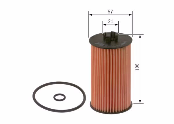 BOSCH Filtro olio