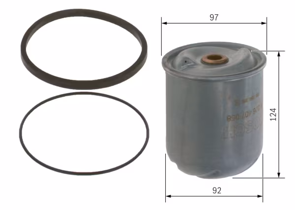 BOSCH Filtro olio