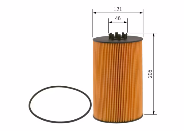 BOSCH Filtro olio