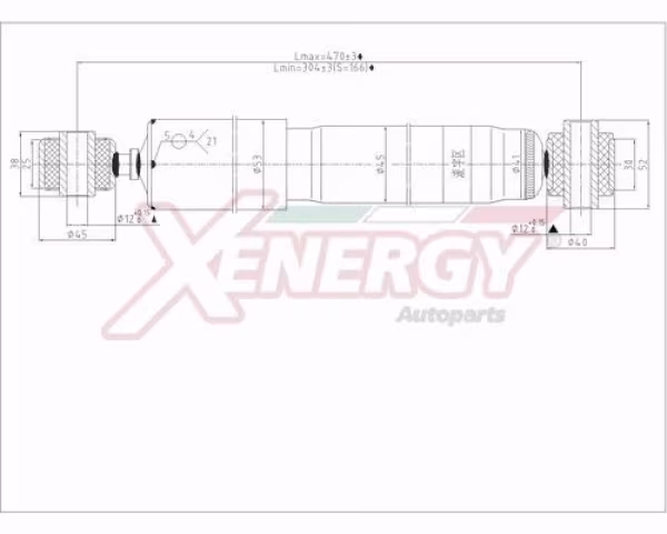 AP XENERGY Ammortizzatore