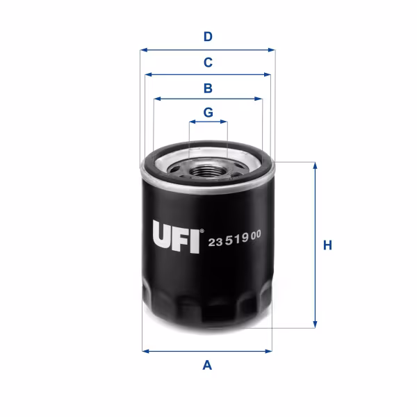 UFI Filtro olio
