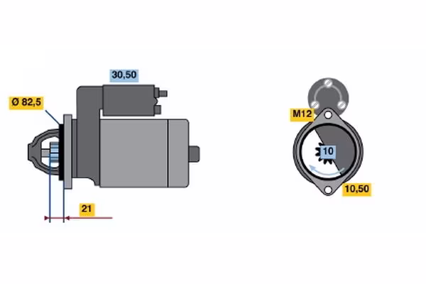 BOSCH Motorino d\'avviamento