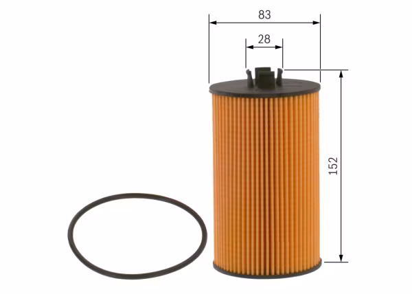 BOSCH Filtro olio
