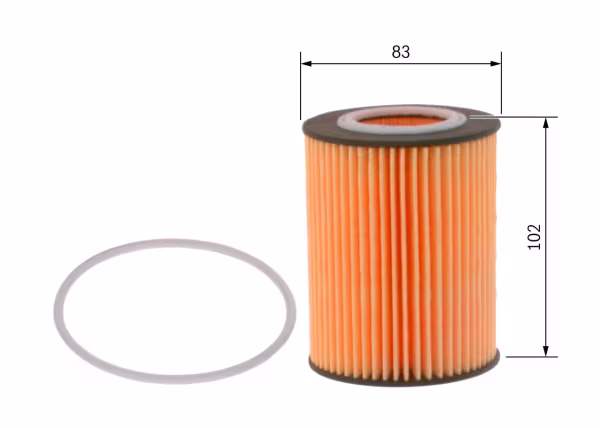 BOSCH Filtro olio