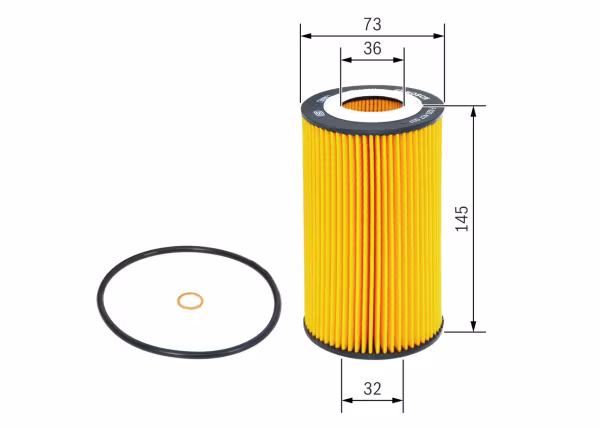BOSCH Filtro olio