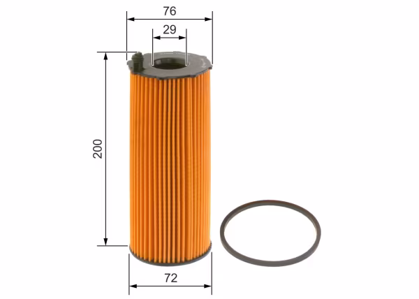 BOSCH Filtro olio