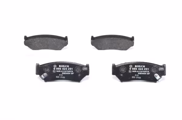 BOSCH Kit pastiglie freno, Freno a disco