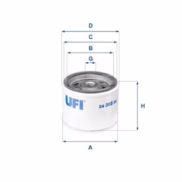 UFI Filtro carburante