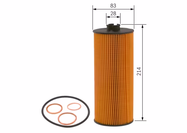 BOSCH Filtro olio