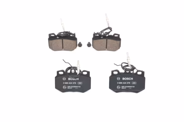 BOSCH Kit pastiglie freno, Freno a disco