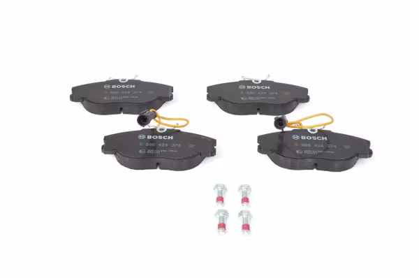 BOSCH Kit pastiglie freno, Freno a disco