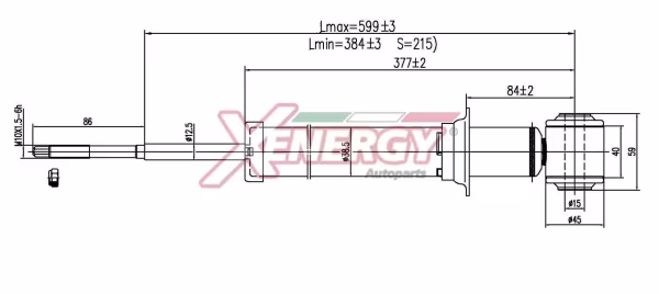 AP XENERGY Ammortizzatore