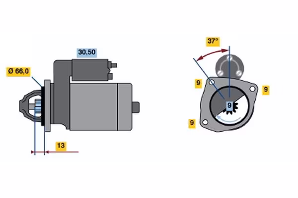 BOSCH Motorino d\'avviamento