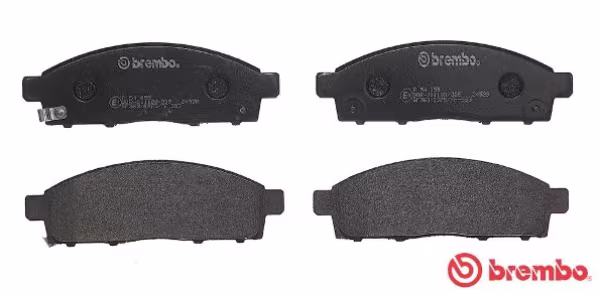 BREMBO Kit pastiglie freno, Freno a disco
