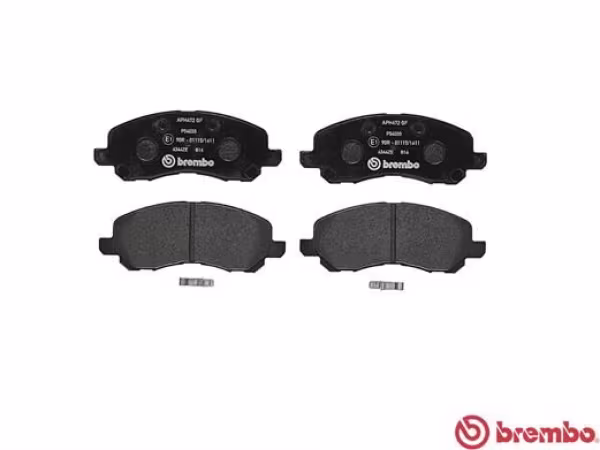 BREMBO Kit pastiglie freno, Freno a disco