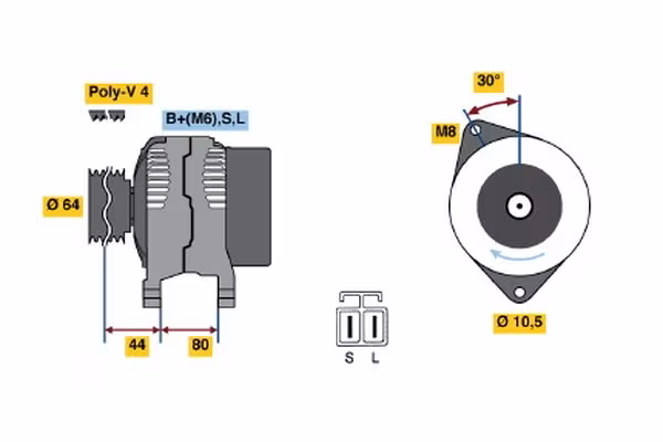BOSCH Alternatore