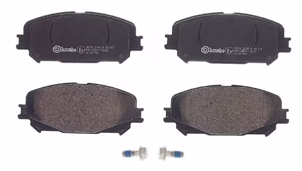 BREMBO Kit pastiglie freno, Freno a disco