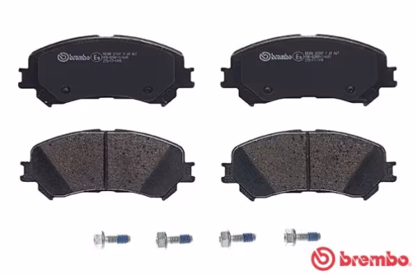 BREMBO Kit pastiglie freno, Freno a disco