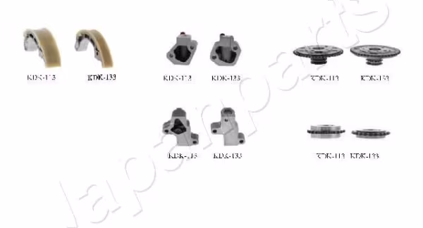 JAPANPARTS Kit catena distribuzione