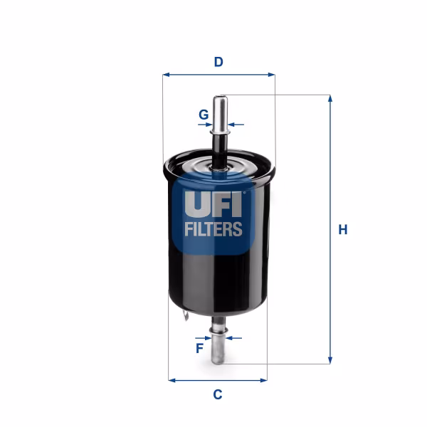UFI Filtro carburante