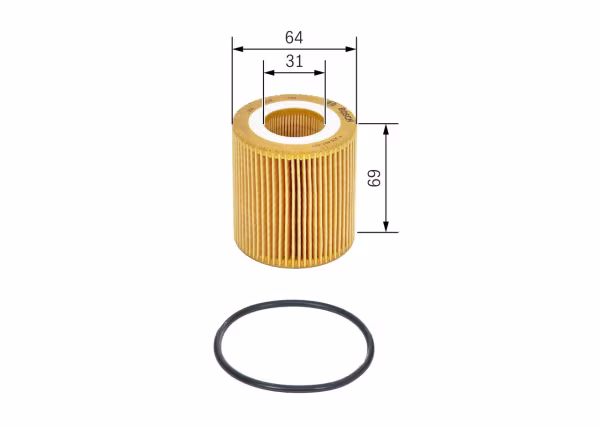 BOSCH Filtro olio