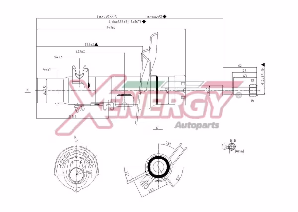 AP XENERGY Ammortizzatore