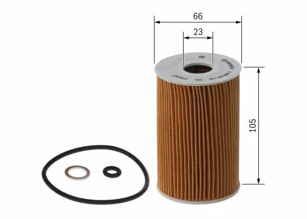 BOSCH Filtro olio