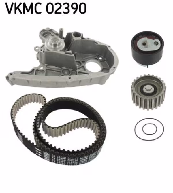 SKF Pompa acqua + Kit cinghie dentate