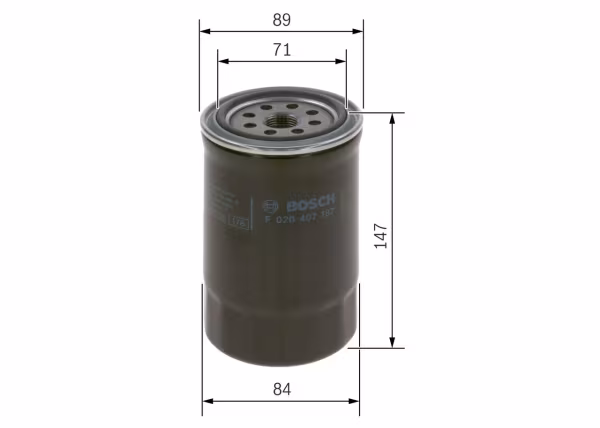 BOSCH Filtro olio