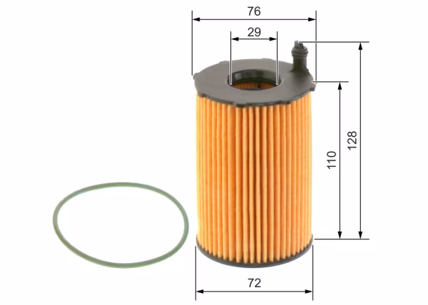 BOSCH Filtro olio