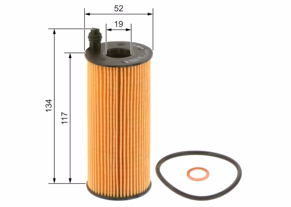 BOSCH Filtro olio