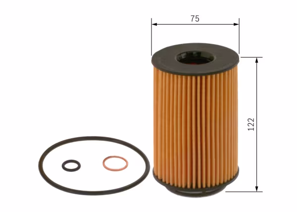 BOSCH Filtro olio