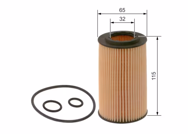 BOSCH Filtro olio