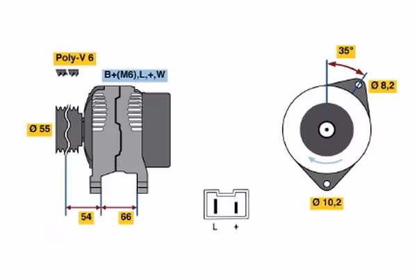BOSCH Alternatore