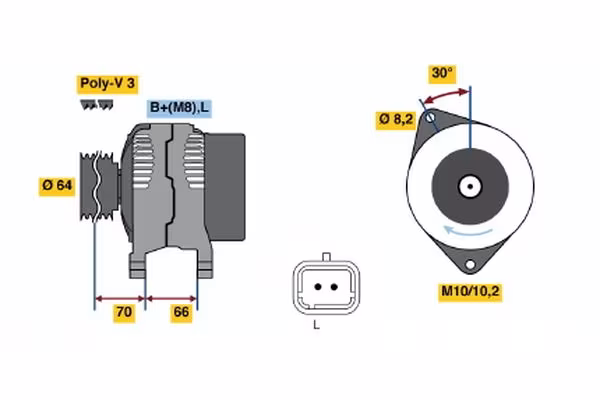 BOSCH Alternatore
