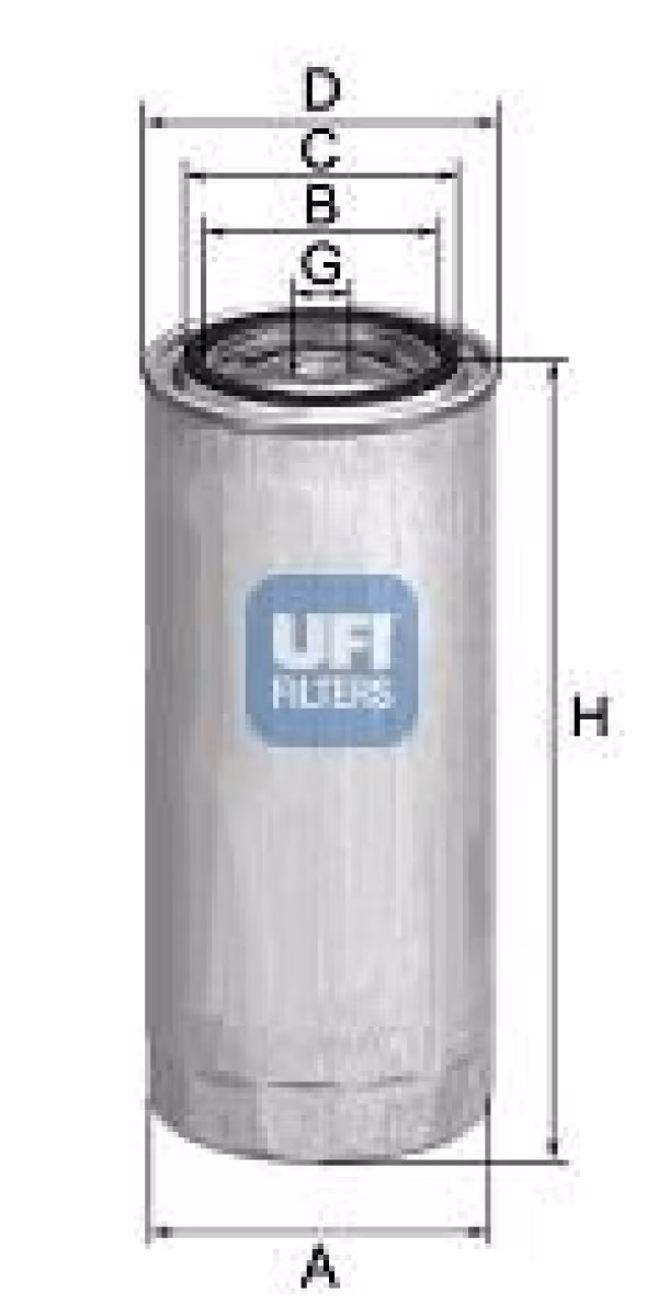 UFI Filtro carburante