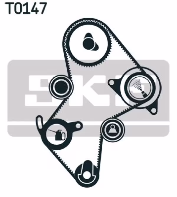 SKF Kit cinghie dentate