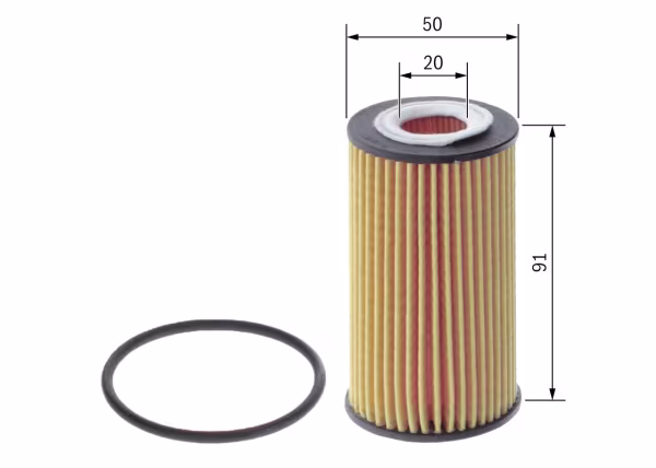 BOSCH Filtro olio
