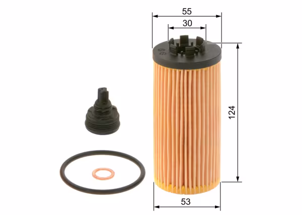 BOSCH Filtro olio