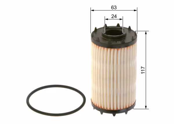 BOSCH Filtro olio