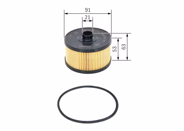 BOSCH Filtro olio